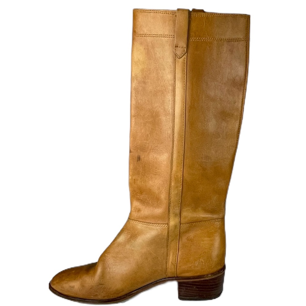 VINTAGE FASHION BOOTS BY ENDICOTT JOHNSON LEATHER MADE IN BRAZIL RIDING BOOTS
